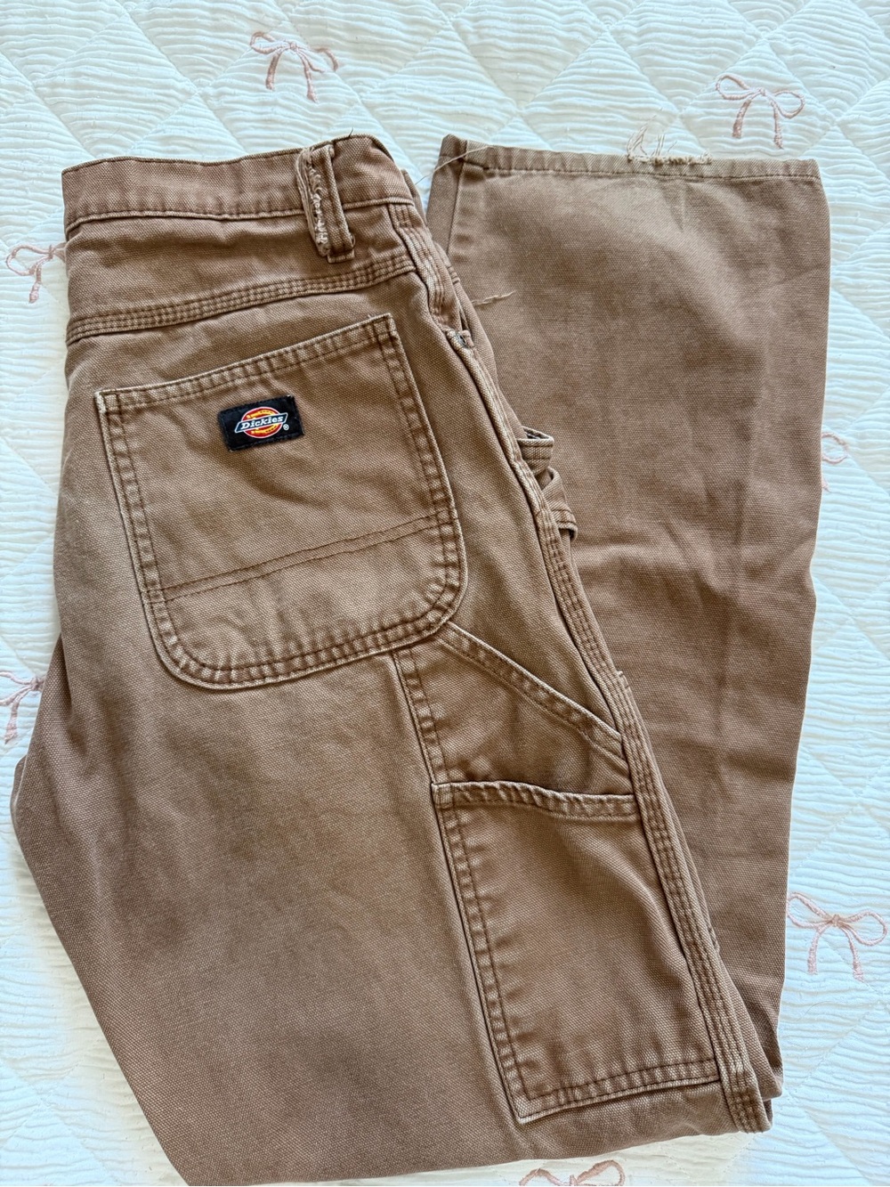 Dickies Men's Brown Cargo Work Pants